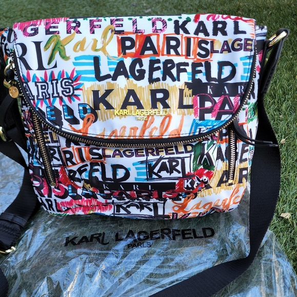 Karl lagerfield Paris Messenger bags - Picture 4 of 4